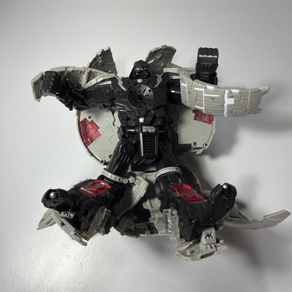 Hasbro Star Wars Death Star Darth Vader Transformer 2007 Talks Sounds Works